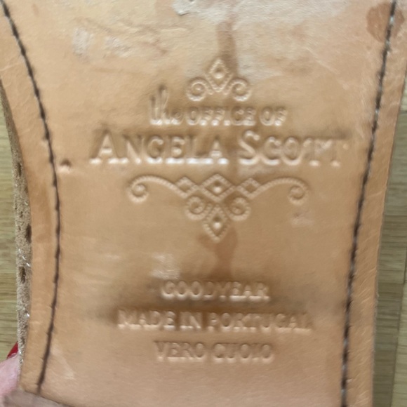 The Office of Angela Scott Dusty Rose Oxford Shoes - Picture 6 of 6